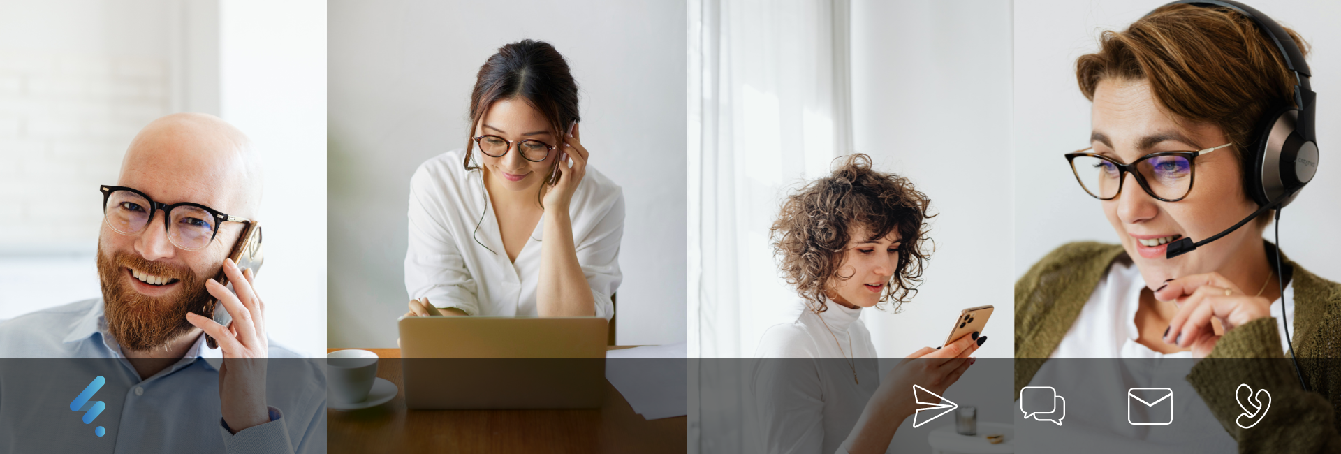 banner imagens de contato